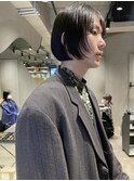 bibito メンズボブ　モード　切りっぱなし　個性的　黒髪　
