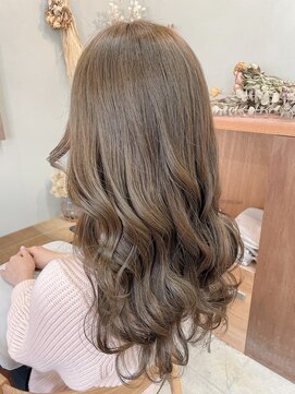 マロウ(mallow) 《花屋併設》オリーブベージュ@20代30代40代@COTAトリートメント