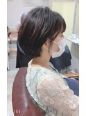 大人ショートボブ