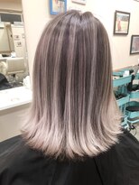 ウォンク(WONK.)&nbsp;[WONK.]  ホワイトラベンダー　バレイヤージュ