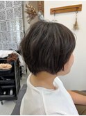 丸みショート