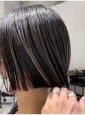 [横山]アンブレラカラー×ミニボブ