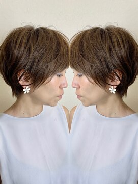 アイズ 渋沢(AIZU) ショート/ショートボブ/くびれショート/丸みショート