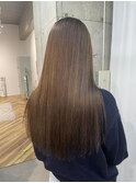 【ブリーチ毛にもかけれる!】酸性クオラインストレート