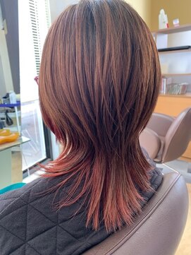 ヘアーアピス 二戸店(hair apis) デザインカラー