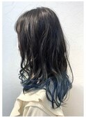 ブルーニュアンスレイヤー髪質改善