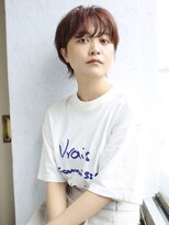 バース(BIRTH)&nbsp;天神【BIRTH】コンパクトショートウルフ×ピンクベージュ　10