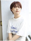 天神【BIRTH】コンパクトショートウルフ×ピンクベージュ 10