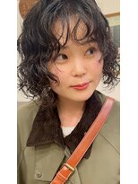 ホヌン 茅ヶ崎(Honnun)&nbsp;しっかりウェーブボブパーマ/茅ヶ崎