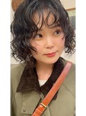 しっかりウェーブボブパーマ