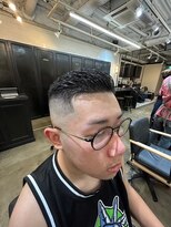 スティーロ 渋谷(Steelo)&nbsp;steelo フェードスタイル×オールバック