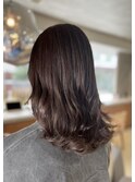 美髪/エアリーロング/グレージュ