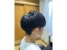 【学割U24】　時間のない朝のセットが楽に♪　中学生カット3300円
