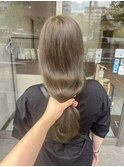 【minim_miku】Wカラーで出来るオリーブベージュ
