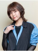 骨格補正ウルフカット