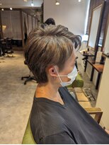 ネウィサリュー 立川(newi saLyu)&nbsp;白髪ぼかし/髪質改善/ショートカット/リタッチ/ハイライト/立川