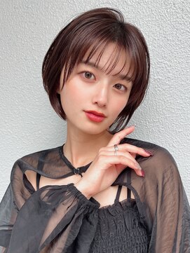 アフロート ディル(AFLOAT D'L) 2wayバングでイメチェン！顔まわりレイヤーくびれヘアが人気◎