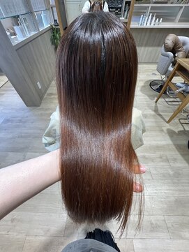 ミミバイジル(mimi by JILL) ピシッとならない髪質改善ストレート