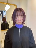 ノットバイベル 大宮(knot by belle)&nbsp;顔まわりがオシャレ♪ボブウルフ