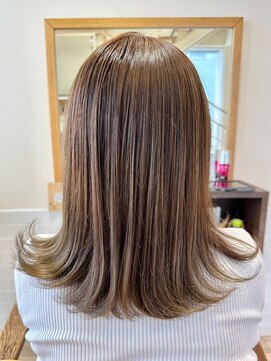 クラップス 横須賀中央店(CLAPS) ミルクティーベージュダブルカラーケアブリーチハイライトカラー