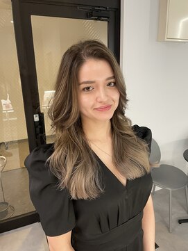 ナンバー 竪町(number+) 透明感抜群♪ダブルカラーブリーチハイトーンホワイト