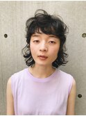 ウルフカット/ウェーブヘア[中崎町/梅田駅］