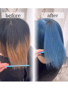 メゾン(Maison) 三宮/ダブルカラー/ハイトーン/ブリーチ/カラー/インナーカラー