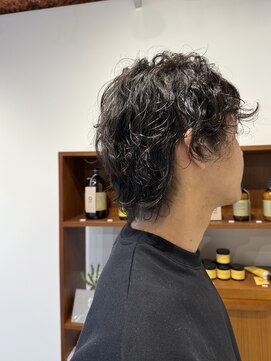 ムー(muu.) ウルフ+パーマ