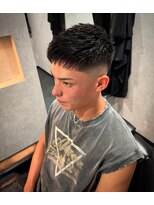 アントレース 池袋店(UNTRACE)&nbsp;クロップスパイキーフェード【メンズ/バーバー/理容室】