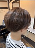 ショートボブスタイル