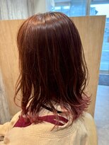 エヌアンドエー せんげん台店(N&A)&nbsp;甘すぎず、大人可愛い◎ピンクグラデ/ブリーチ/Wカラー/艶感