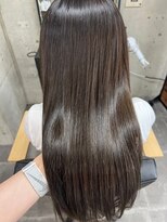 ミリ 奈良店(mm)&nbsp;オリーブベージュ/グレージュ/レイヤーカット/近鉄奈良