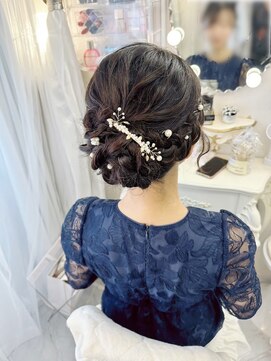 リムネ(RIMUNE) アップヘア/お呼ばれヘア/結婚式/参列/ヘアセット