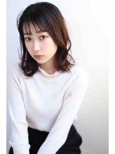 ロゼオ(Roseo) ふんわりミディアムレイヤー　久米川美容室