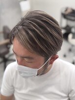 バース 梅田中崎町店(BIRTH)&nbsp;メンズハイライトバレイヤージュメッシュ