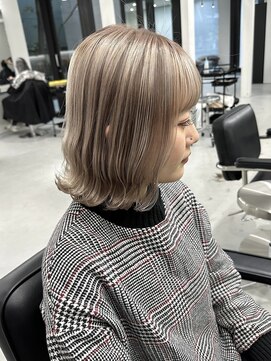 ラヴィズム 名駅店(LUVISM) ◎韓国ヘアー顔周りレイヤーおくれ毛名駅名古屋駅前髪質改善ボブ