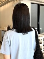 ヌース(NOUS)&nbsp;ボブ/切りっぱなし/束間/レイヤーカット/天神