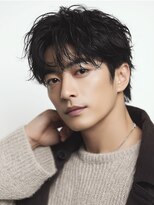 カットもパーマもイケメンパラダイス Men's天王寺 大人Men's色気無造作ダウンバング