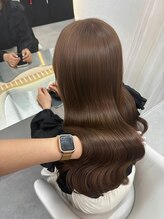 【ワンカラー】髪全体を均一に、美しく染め上げる定番カラー【上尾/韓国】