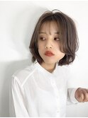 韓国風レイヤーボブ