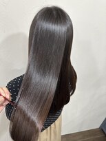 ライフ 星田店(Lyfe) 艶と柔らかさ重視の髪質改善カラーで艶髪グレージュ_451