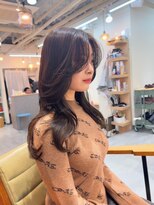 ロウバイレボ 柏(lou by revo)&nbsp;ミディアム/韓国風/レイヤーカット/顔回りカット/柏駅