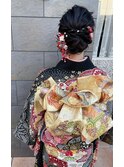 着付け×ヘアセット☆