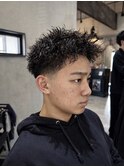 テーパーフェードxツイストスパイラル
