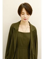 ドロップ(drop) 大人のセンターパートショート