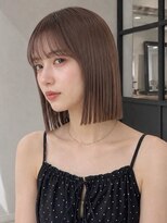 ユーフォリア 青山(Euphoria)&nbsp;サイドバングシースルーバングシースルーぱっつん韓国レイヤー◎