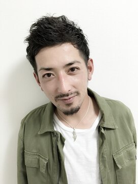 ヌーム 塚本店(NOOM) 好感度UP★短髪ビジネスカジ ツーブロック ベリショカットパーマ