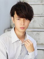 好感度◎ワイルドツーブロッククラウドマッシュビジカジ刈り上げ