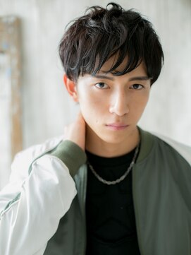 モッズヘア メン 上尾東口店(mod's hair men) ≪mod's men≫重めｘカーリー◎ニュアンスマッシュショートk