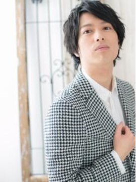 グルーミングサロン バーバー キャッスル 北浦和西口(Grooming salon Barber Castle) オシャレビジカジ黒髪ウェーブA